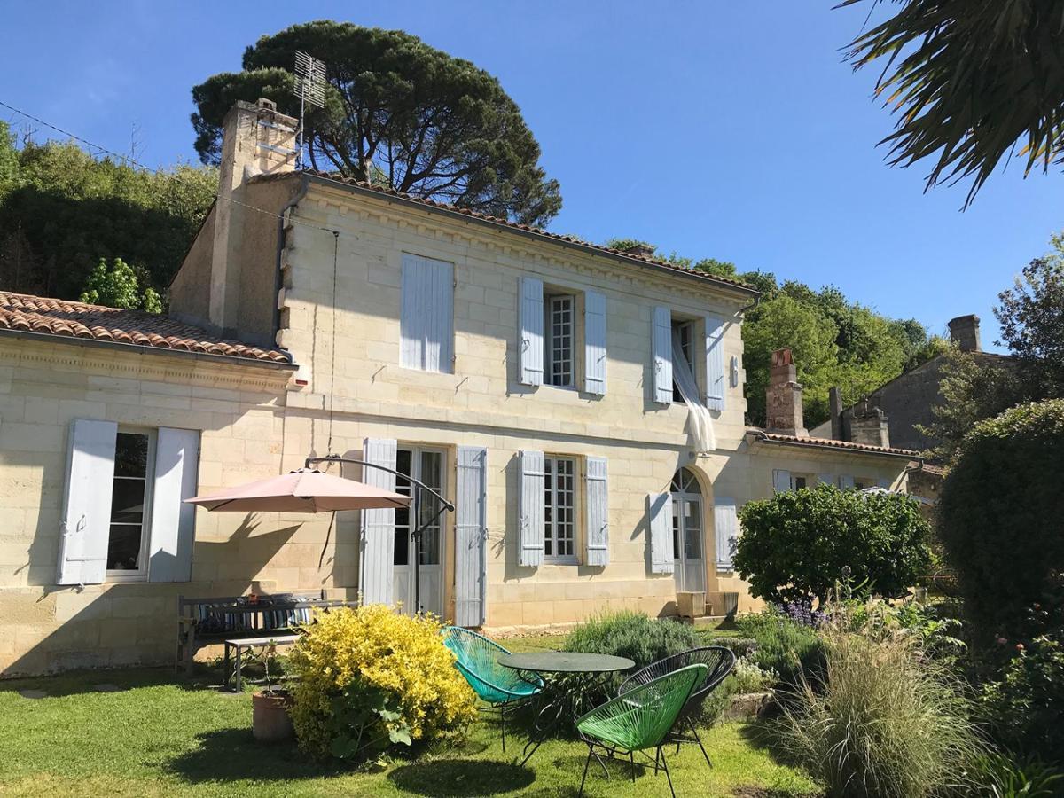 Le Pain De Lune Gite Et Chambre D'Hotes Avec Piscine Bourg-sur-Gironde Exterior foto
