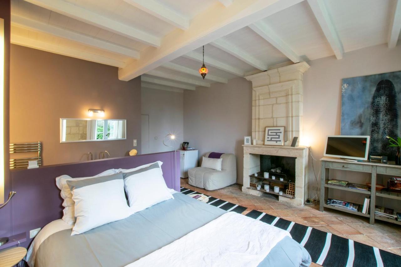 Le Pain De Lune Gite Et Chambre D'Hotes Avec Piscine Bourg-sur-Gironde Exterior foto