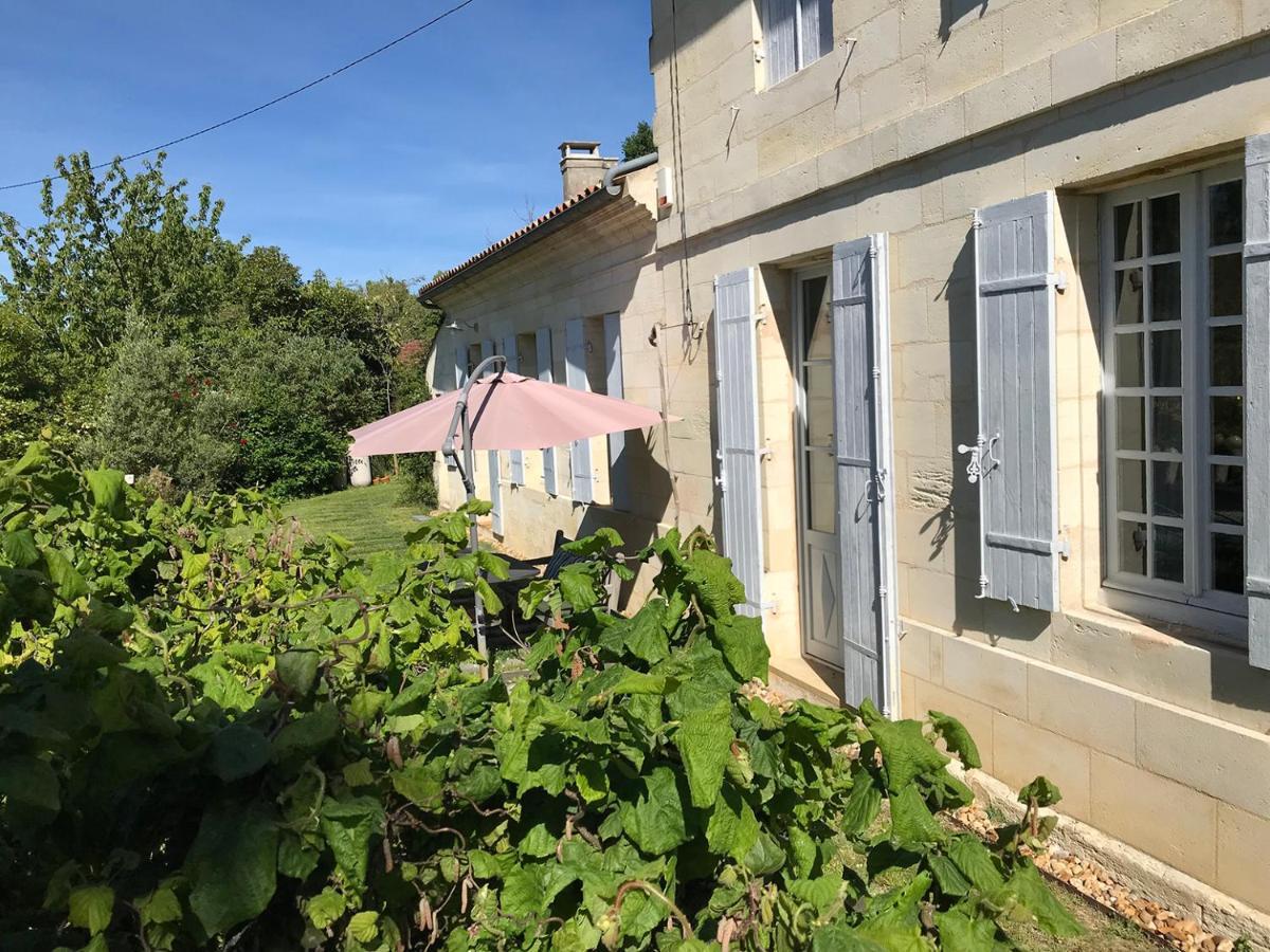 Le Pain De Lune Gite Et Chambre D'Hotes Avec Piscine Bourg-sur-Gironde Exterior foto